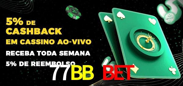 Promoções do cassino ao Vivo 77BB Bet