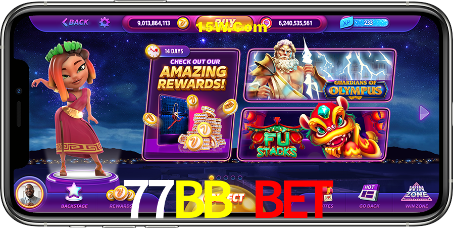 APP oficial da 77BB Bet para mobile